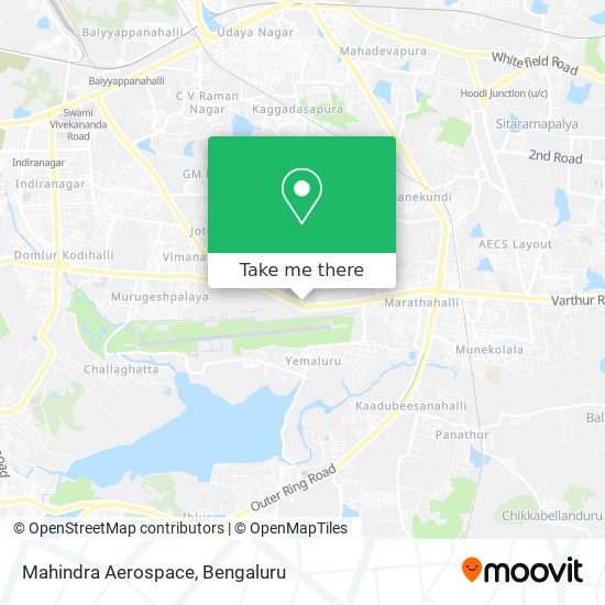 Mahindra Aerospace map