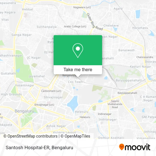 Santosh Hospital-ER map