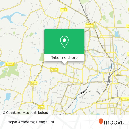 Pragya Academy map