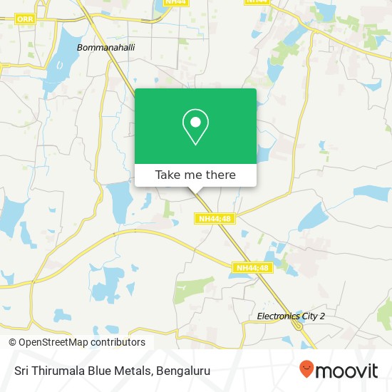 Sri Thirumala Blue Metals map