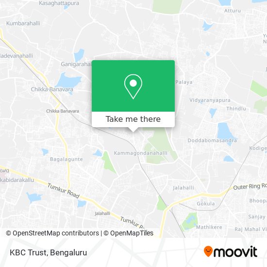 KBC Trust map