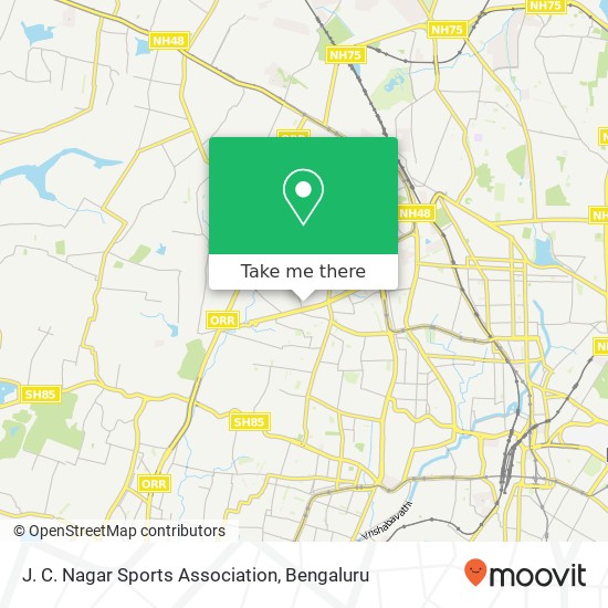 J. C. Nagar Sports Association map