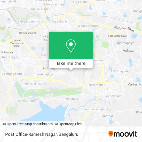 Post Office-Ramesh Nagar map