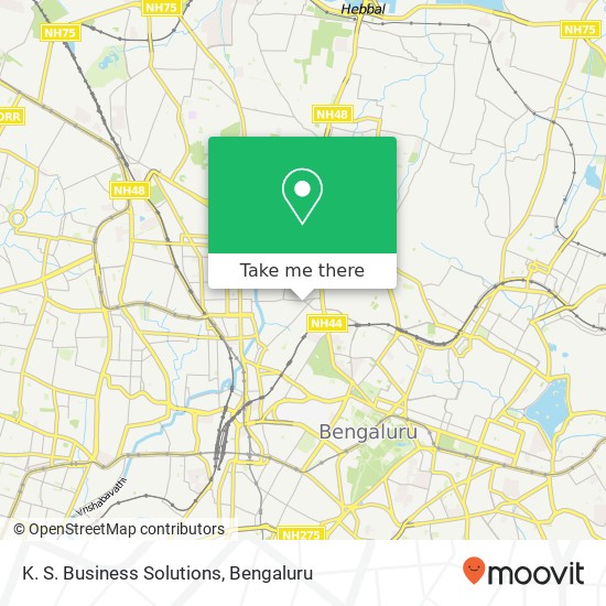 K. S. Business Solutions map