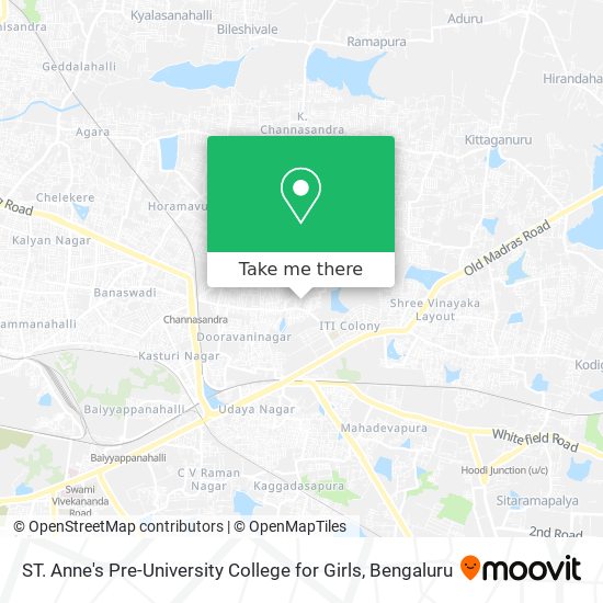 ST. Anne's Pre-University College for Girls map