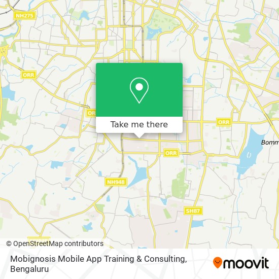 Mobignosis Mobile App Training & Consulting map