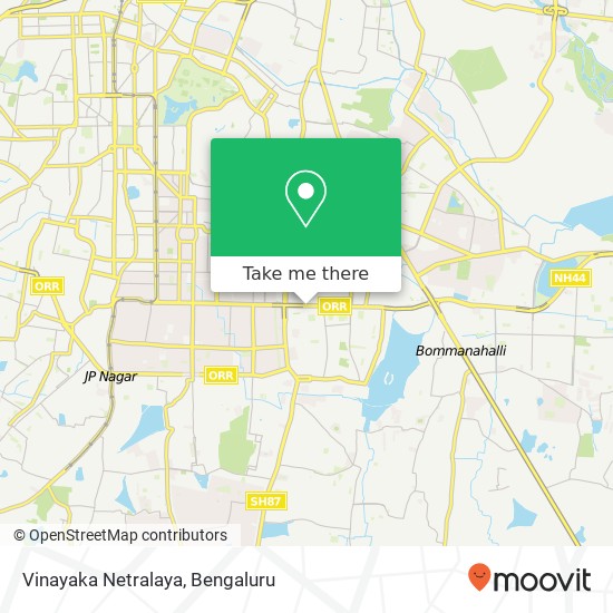 Vinayaka Netralaya map