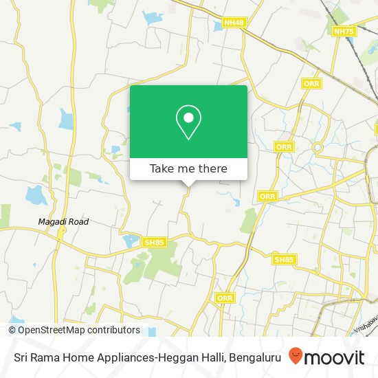 Sri Rama Home Appliances-Heggan Halli map
