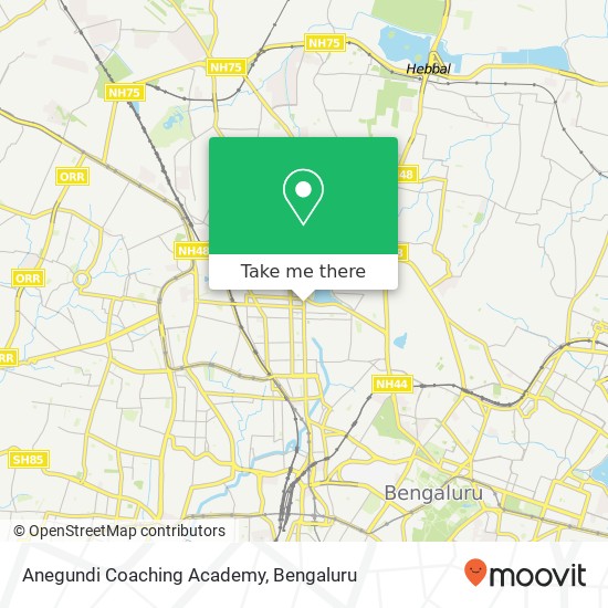 Anegundi Coaching Academy map