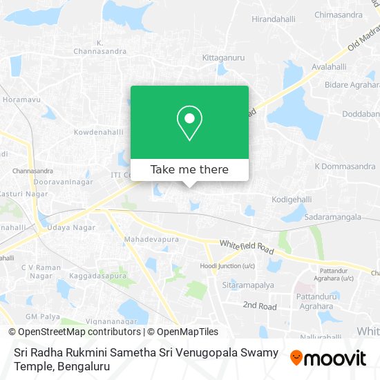 Sri Radha Rukmini Sametha Sri Venugopala Swamy Temple map