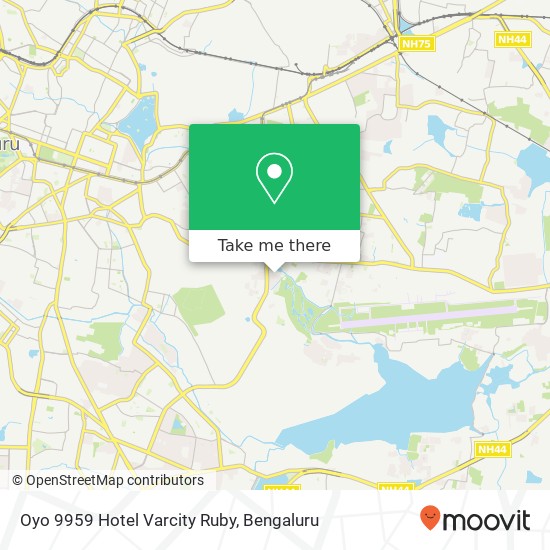 Oyo 9959 Hotel Varcity Ruby map