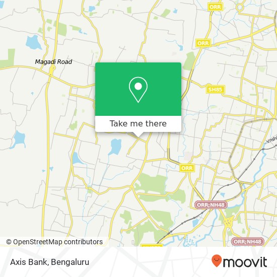 Axis Bank map