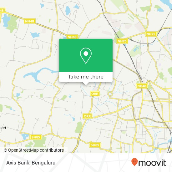 Axis Bank map