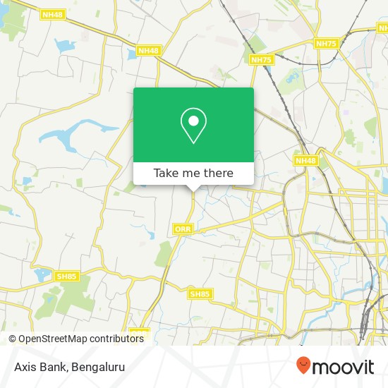 Axis Bank map