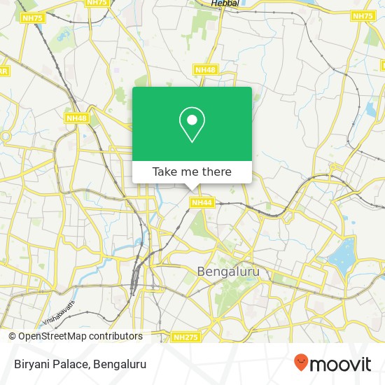 Biryani Palace map