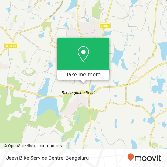 Jeevi Bike Service Centre map