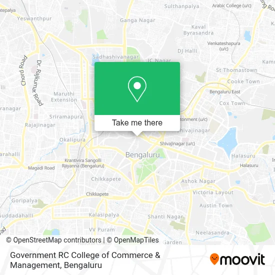 Govt. RC College of Commerce & Management map