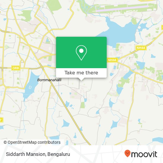 Siddarth Mansion map