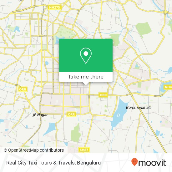 Real City Taxi Tours & Travels map