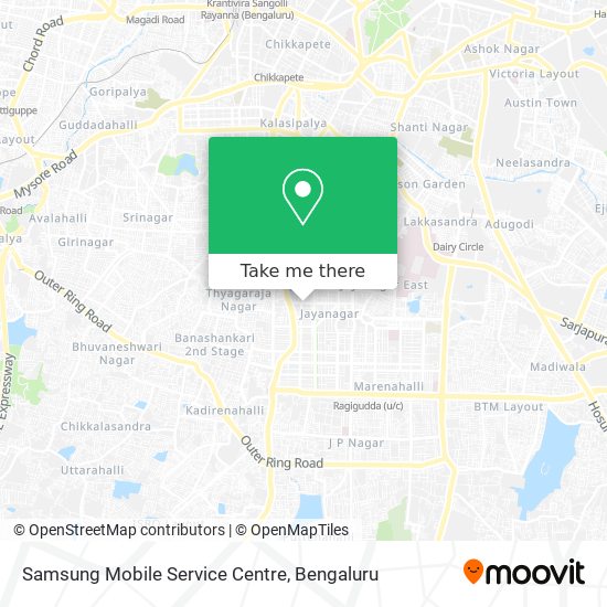 Samsung Mobile Service Centre map