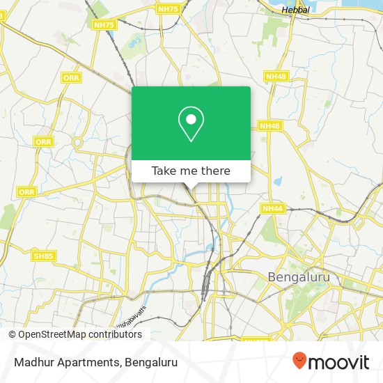 Madhur Apartments map