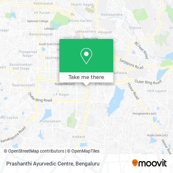 Prashanthi Ayurvedic Centre map