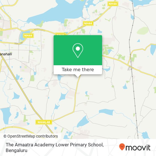 The Amaatra Academy Lower Primary School map