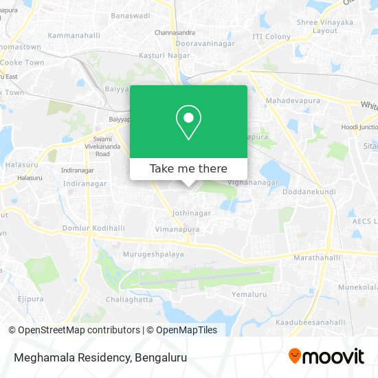 Meghamala Residency map