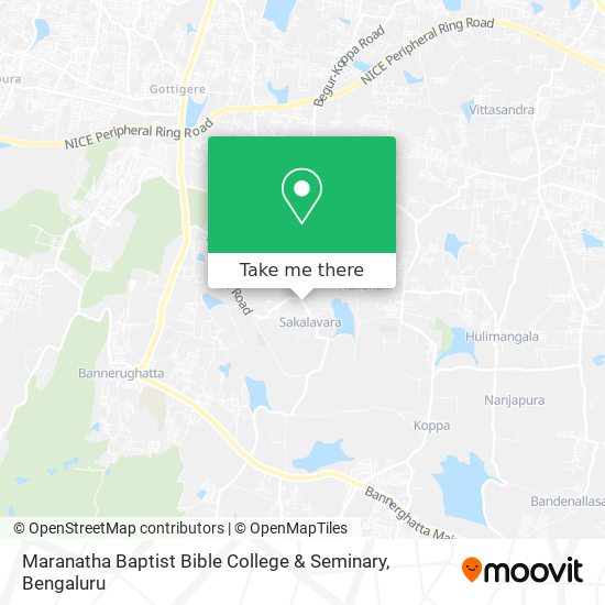 Maranatha Baptist Bible College & Seminary map