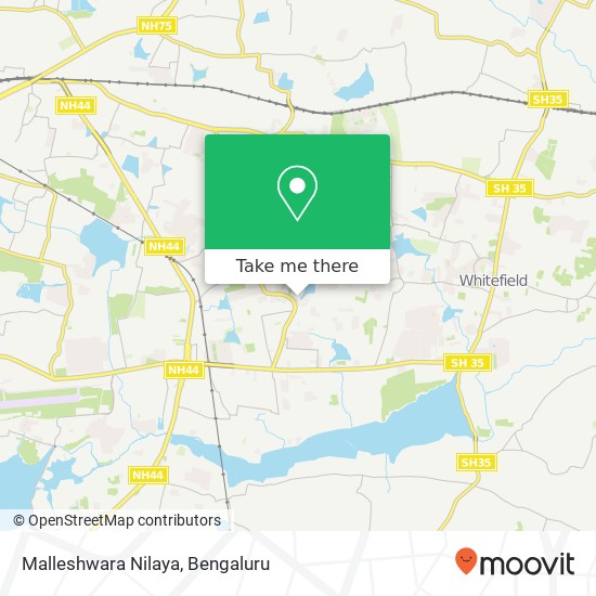 Malleshwara Nilaya map