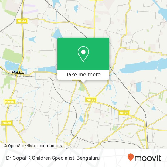 Dr Gopal K Children Specialist map