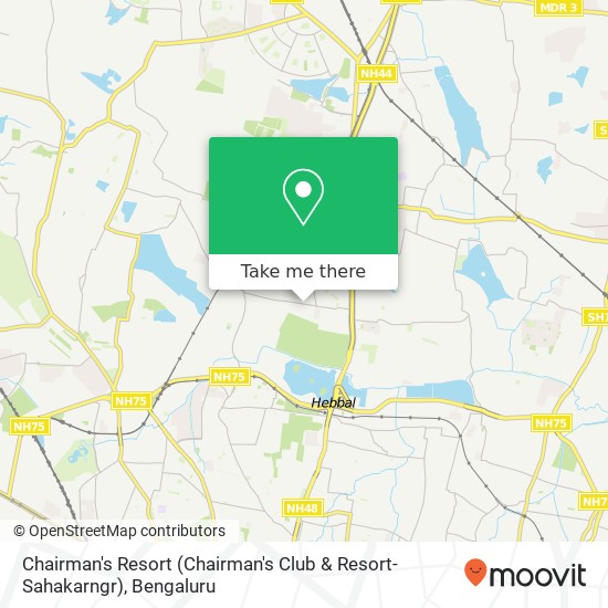 Chairman's Resort (Chairman's Club & Resort-Sahakarngr) map