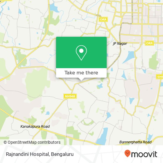 Rajnandini Hospital map