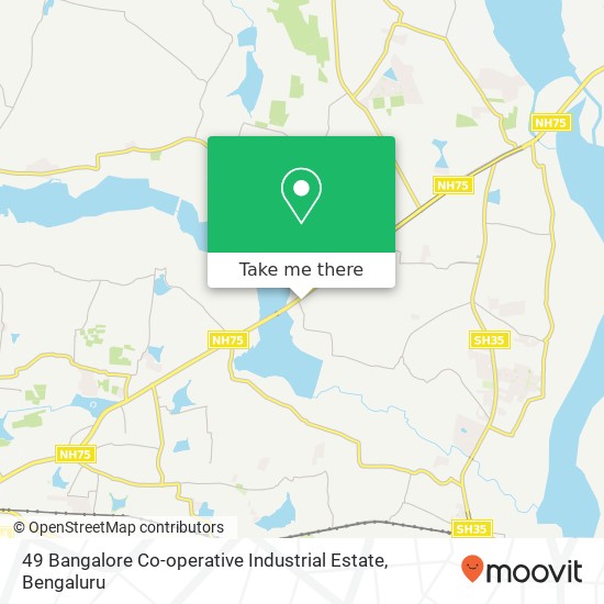 49 Bangalore Co-operative Industrial Estate map