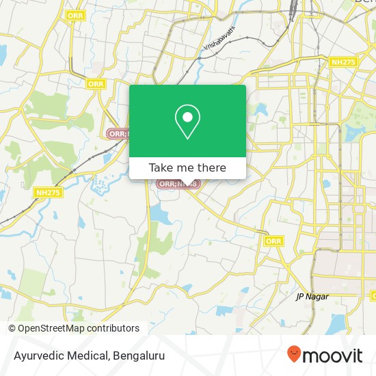 Ayurvedic Medical map