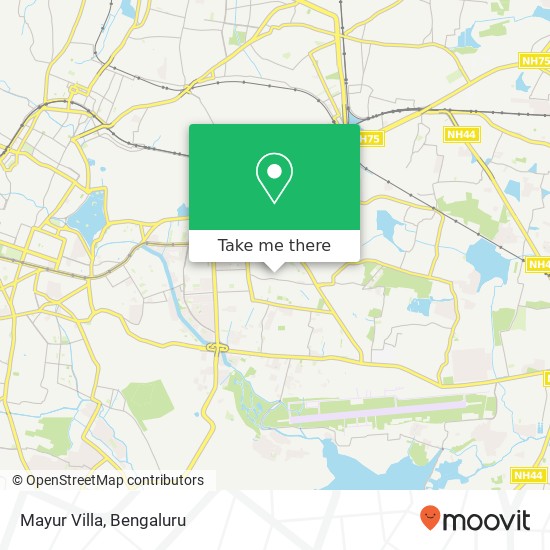 Mayur Villa map