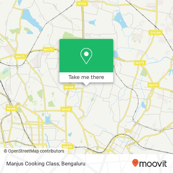 Manjus Cooking Class map