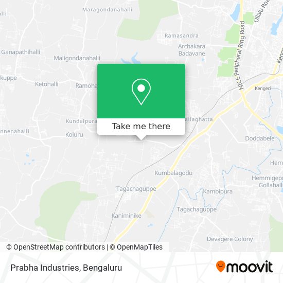 Prabha Industries map