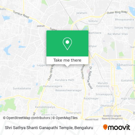 Shri Sathya Shanti Ganapathi Temple map