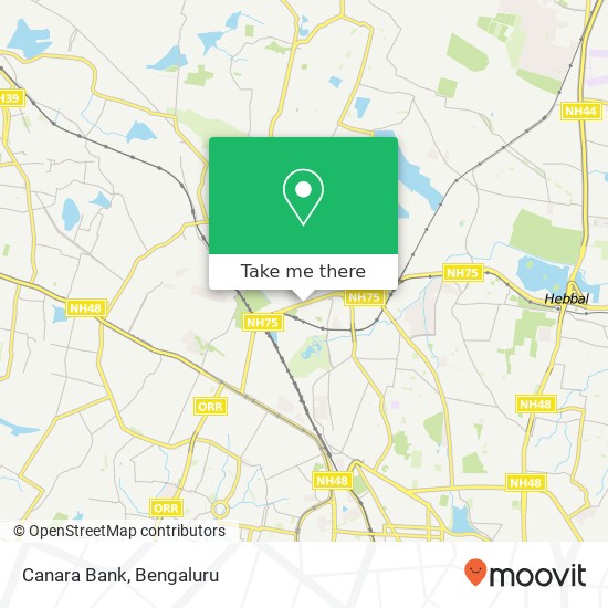 Canara Bank map