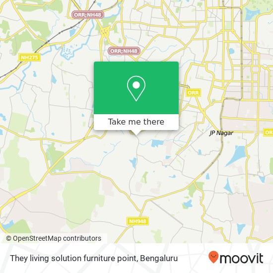 They living solution furniture point map