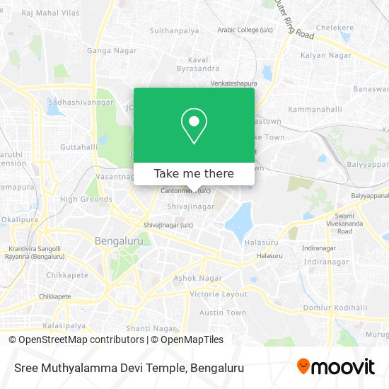 Sree Muthyalamma Devi Temple map