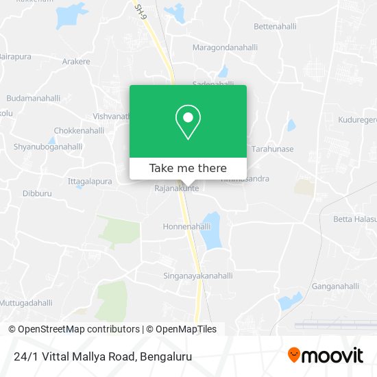 24/1 Vittal Mallya Road map