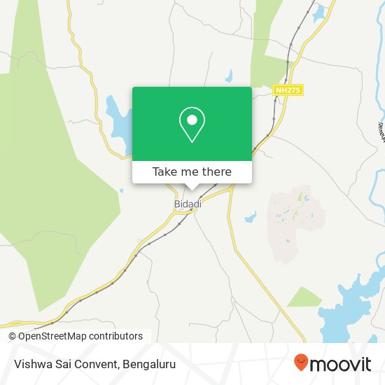 Vishwa Sai Convent map