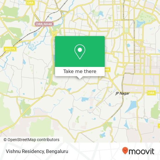 Vishnu Residency map