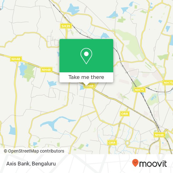 Axis Bank map