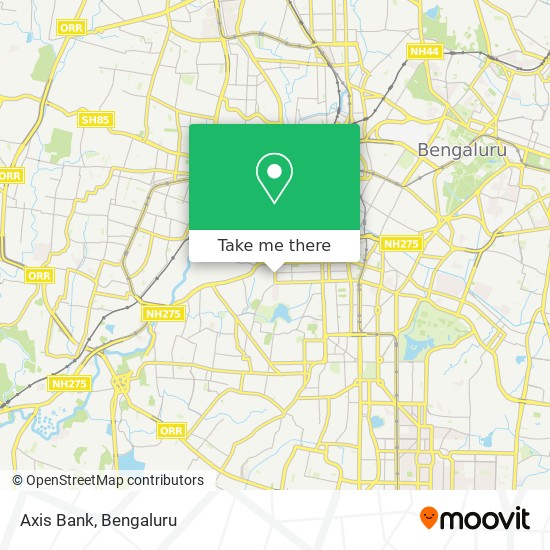 Axis Bank map