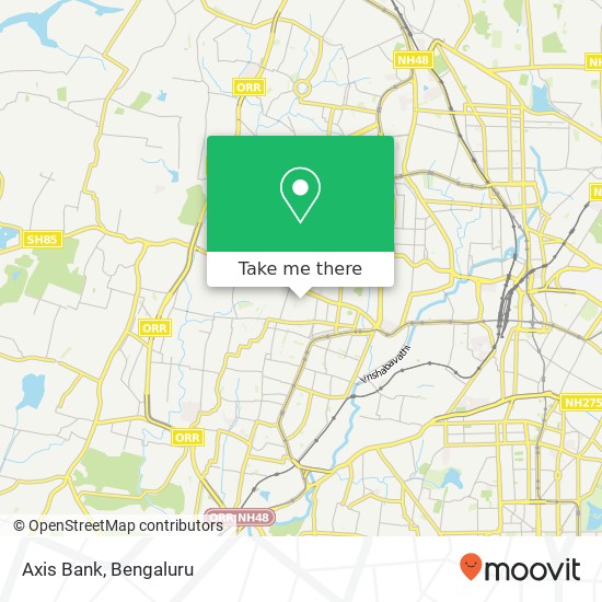 Axis Bank map