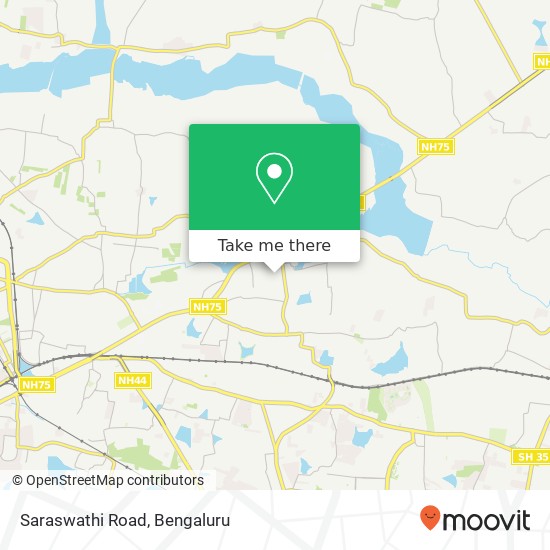 Saraswathi Road map