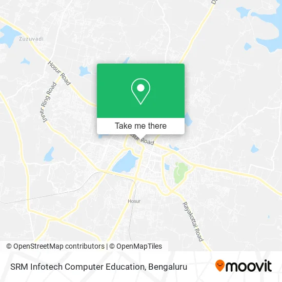 SRM Infotech Computer Education map